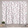 Ambesonne Christmas Kitchen Curtains, Taste of Xmas Season Frame Gingerbread Cookies and Biscuits, Window Drapes 2 Panel Set for Kitchen Cafe Decor, 55″ x 39″, Brown Green(Orange and Blue)