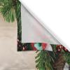 Ambesonne Christmas Kitchen Curtains, Taste of Xmas Season Frame Gingerbread Cookies and Biscuits, Window Drapes 2 Panel Set for Kitchen Cafe Decor, 55″ x 39″, Brown Green(Beige Ruby)