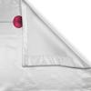 Ambesonne Christmas Long Kitchen Curtains, Traditional Design Holly Berry Branches Snow and Bokeh Effect Print, Two Panels Drapes with Rod Pocket Room Decor, 55″ x 45″, White Red(Magenta Green)