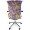 Ambesonne Christmas Office Chair Cover, Colorful Christmas Balls Different Retro Pattern Holiday Celebration, Stretchable Decorative Universal Size High Back Printed Slipcover, Blue Grey Purple Yellow(Blue Grey Purple Yellow)