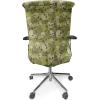 Ambesonne Christmas Office Chair Cover, Colorful Christmas Balls Different Retro Pattern Holiday Celebration, Stretchable Decorative Universal Size High Back Printed Slipcover, Blue Grey Purple Yellow(Green Beige)