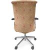 Ambesonne Christmas Office Chair Cover, Colorful Christmas Balls Different Retro Pattern Holiday Celebration, Stretchable Decorative Universal Size High Back Printed Slipcover, Blue Grey Purple Yellow(Camel Vermilion)