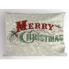 Ambesonne Christmas Pillow Sham, Snowy Winter Tree Branches Berries Bullfinch Birds Snowman Hat, Decorative Standard Size Printed Pillowcase, 26″ X 20″, Almond Green Orange(Eggshell Sea Green Ruby)