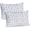 Ambesonne Christmas Pillow Sham, Snowy Winter Tree Branches Berries Bullfinch Birds Snowman Hat, Decorative Standard Size Printed Pillowcase, 26″ X 20″, Almond Green Orange(Grey and White)