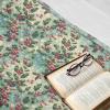 Ambesonne Christmas Throw Blanket, Traditional Xmas Pinecone and Leaves Ornate on Plaid Background Print, Flannel Fleece Accent Piece Soft Couch Cover for Adults, 50″ x 60″, Cocoa Brown Sage Green(Fern Green and Vermilion)