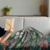 Ambesonne Christmas Throw Blanket, Traditional Xmas Pinecone and Leaves Ornate on Plaid Background Print, Flannel Fleece Accent Piece Soft Couch Cover for Adults, 50″ x 60″, Cocoa Brown Sage Green(Green Grey and Ruby)