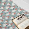 Ambesonne Christmas Throw Blanket, Traditional Xmas Pinecone and Leaves Ornate on Plaid Background Print, Flannel Fleece Accent Piece Soft Couch Cover for Adults, 50″ x 60″, Cocoa Brown Sage Green(Pale Slate Blue and Vermilion)