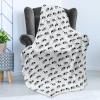 Ambesonne Christmas Throw Blanket, Xmas Eve Starry Night in Snowy Town with Starry Sky Reindeer and Moon, Flannel Fleece Accent Piece Soft Couch Cover for Adults, 70″ x 90″, Cocoa Dark Slate Blue(Blue Grey)