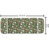 Ambesonne Christmas Washing Machine Organizer, Vivid of Joyous Holiday Celebration Jumping Dancing Cheery Cartoon for Yule, Anti-slip Fabric Cover for Washers and Dryers, 47″ x 18.5″, Multicolor(Multicolor)