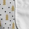 Ambesonne Christmas Washing Machine Organizer, Xmas Santa Claus Tree on Colorful Polka Dot Backdrop Surprise Boxes Artwork, Anti-slip Fabric Cover for Washers and Dryers, 47″ x 18.5″, Green and Red(Sand Brown Black White)