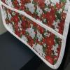 Ambesonne Christmas Washing Machine Organizer, Xmas Santa Claus Tree on Colorful Polka Dot Backdrop Surprise Boxes Artwork, Anti-slip Fabric Cover for Washers and Dryers, 47″ x 18.5″, Green and Red(White Red Green)