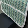 Ambesonne Christmas Washing Machine Organizer, Xmas Santa Claus Tree on Colorful Polka Dot Backdrop Surprise Boxes Artwork, Anti-slip Fabric Cover for Washers and Dryers, 47″ x 18.5″, Green and Red(Sea Green Petrol Blue)