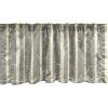Ambesonne Christmas Window Valance, Tree Branches Spruce Leaves Balls Bells Cones Poinsettia Flowers Mistletoe Berry, Curtain Valance for Kitchen Bedroom Decor with Rod Pocket, 54″ X 18″, Ruby Green(Pale Yellow and Warm Taupe)