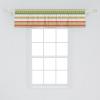 Ambesonne Christmas Window Valance, Tree Branches Spruce Leaves Balls Bells Cones Poinsettia Flowers Mistletoe Berry, Curtain Valance for Kitchen Bedroom Decor with Rod Pocket, 54″ X 18″, Ruby Green(Lime Green Yellow Red)