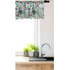 Ambesonne Cinco de Mayo Kitchen Curtains, Mexican Serape Colorful Stripes Vertical Lines Latino Design Illustration, Window Drapes 2 Panel Set for Kitchen Cafe Decor, 55″ x 39″, Red Green(Seafoam Vermilion Green)