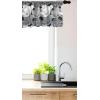 Ambesonne Cinco de Mayo Kitchen Curtains, Mexican Serape Colorful Stripes Vertical Lines Latino Design Illustration, Window Drapes 2 Panel Set for Kitchen Cafe Decor, 55″ x 39″, Red Green(Black Grey White)