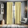 Ambesonne Geometric Window Curtains, Cultures Motif Traditional Teardrop Pattern Vintage Palette, Lightweight Decor 2-Panel Set with Rod Pocket, Pair of – 28″ x 63″, White Orange(White Mustard)