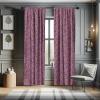 Ambesonne Geometric Window Curtains, Cultures Motif Traditional Teardrop Pattern Vintage Palette, Lightweight Decor 2-Panel Set with Rod Pocket, Pair of – 28″ x 63″, White Orange(Black)