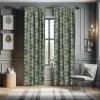 Ambesonne Geometric Window Curtains, Cultures Motif Traditional Teardrop Pattern Vintage Palette, Lightweight Decor 2-Panel Set with Rod Pocket, Pair of – 28″ x 63″, White Orange(Grey Multicolor)