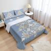 Ambesonne Holiday Flat Sheet, Various Different Snowflakes with Rich Details Christmas Season in Wintertime, Soft Comfortable Top Sheet Decorative Bedding 1 Piece, Queen Size, White and Vermilion(Beige Cream)