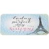 Ambesonne Island Computer Mouse Pad, White Coral Sand Seven Mile Beach in Grand Cayman Island Art Print, Rectangle Non-Slip Rubber Mousepad Large, 31″ x 12″ Gaming Size, Sky Blue and Brown Black(Blue Black)