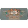 Ambesonne Island Computer Mouse Pad, White Coral Sand Seven Mile Beach in Grand Cayman Island Art Print, Rectangle Non-Slip Rubber Mousepad Large, 31″ x 12″ Gaming Size, Sky Blue and Brown Black(Multicolor)