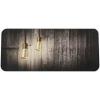 Ambesonne Island Computer Mouse Pad, White Coral Sand Seven Mile Beach in Grand Cayman Island Art Print, Rectangle Non-Slip Rubber Mousepad Large, 31″ x 12″ Gaming Size, Sky Blue and Brown Black(Yellow Brown)