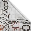 Ambesonne Kitchen Decor Collection, Sunset View on The Beach Shore Waves Surf Modern Home Decor Rocks Boats Sea Scenery, Window Treatments for Kitchen Curtains 2 Panels, 55X39 Inches, Blue Orange(Black Brown)