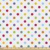 Ambesonne Mid Century Fabric by The Yard, Abstract Christmas Holiday Tree Illustrations Inspired by The Fifties, Decorative Fabric for Upholstery and Home Accents, 3 Yards, Black Yellow(Yellow Magenta)