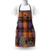 Ambesonne Multicolor Aprons(Apricot Lilac Dark Grey)