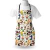 Ambesonne Multicolor Aprons(Beige Green)