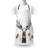 Ambesonne Multicolor Aprons(Black White)