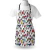 Ambesonne Multicolor Aprons(Black Yellow)