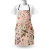 Ambesonne Multicolor Aprons(Blush Olive Green)