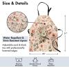 Ambesonne Multicolor Aprons(Blush Olive Green)