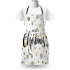 Ambesonne Multicolor Aprons(Charcoal Beige)