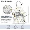 Ambesonne Multicolor Aprons(Charcoal Beige)