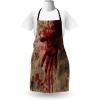 Ambesonne Multicolor Aprons(Dark Pink and Dark Tan)