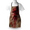 Ambesonne Multicolor Aprons(Dark Pink and Dark Tan)