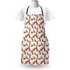 Ambesonne Multicolor Aprons(Green Red)