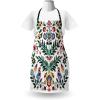 Ambesonne Multicolor Aprons(Green White Multicolor)