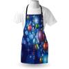 Ambesonne Multicolor Aprons(Indigo)