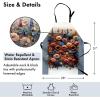 Ambesonne Multicolor Aprons(Multicolor Blue Grey)