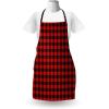 Ambesonne Multicolor Aprons(Orange Black)