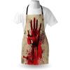 Ambesonne Multicolor Aprons(Red Vermilion Eggshell)