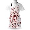 Ambesonne Multicolor Aprons(Red White)