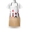 Ambesonne Multicolor Aprons(Tan Red)