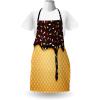 Ambesonne Multicolor Aprons(Yellow Brown)