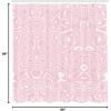 Ambesonne Pink Shower Curtain, Grunge Design Neutral Colors Boho Diamont Look Rhombus Pattern Abstract Art, Cloth Fabric Bathroom Decor Set with Hooks, 69″ W x 70″ L, Soft Pink Blush White(Soft Pink White Blush)
