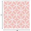 Ambesonne Pink Shower Curtain, Grunge Design Neutral Colors Boho Diamont Look Rhombus Pattern Abstract Art, Cloth Fabric Bathroom Decor Set with Hooks, 69″ W x 70″ L, Soft Pink Blush White(Pale Salmon White)